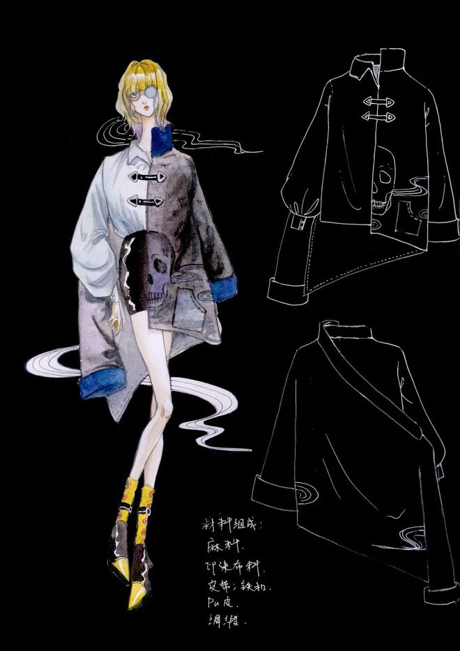 該看！服裝設計效果圖師生作品成果展 創意與技藝的交織盛宴